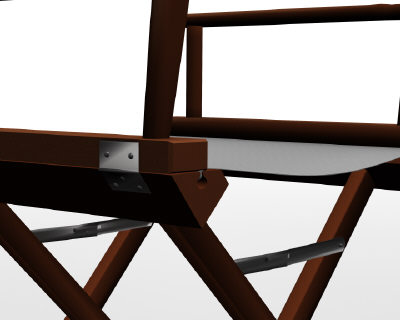 3d model director chair - director chair.blend by gagool